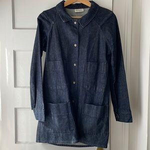 Ali Golden Denim Chore Coat
